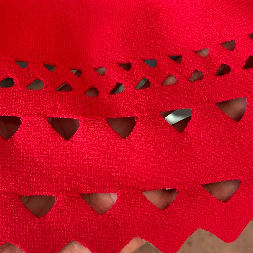 ANN TAYLOR LASER CUT DRESS SIZE MP - Picture 7 of 9